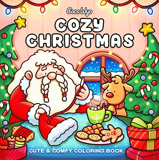 Cozy Christmas: Coloring Book