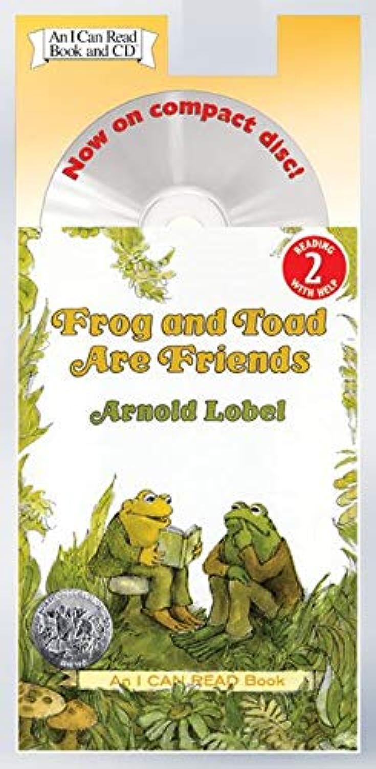 Frog and Toad Are Friends Book and: A Caldecott Honor Award Winner from the Classic Animal Friendship and Adventure Series, Great for Growing Reading ... for Kids [ages 4-8] (I Can Read Level 2)