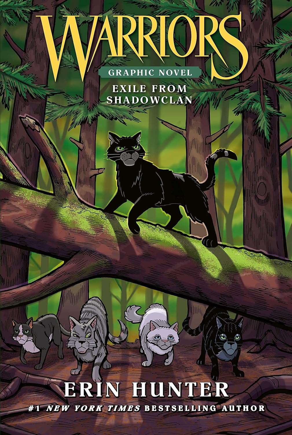 Warriors: Exile from ShadowClan (Full-Color Adventure)