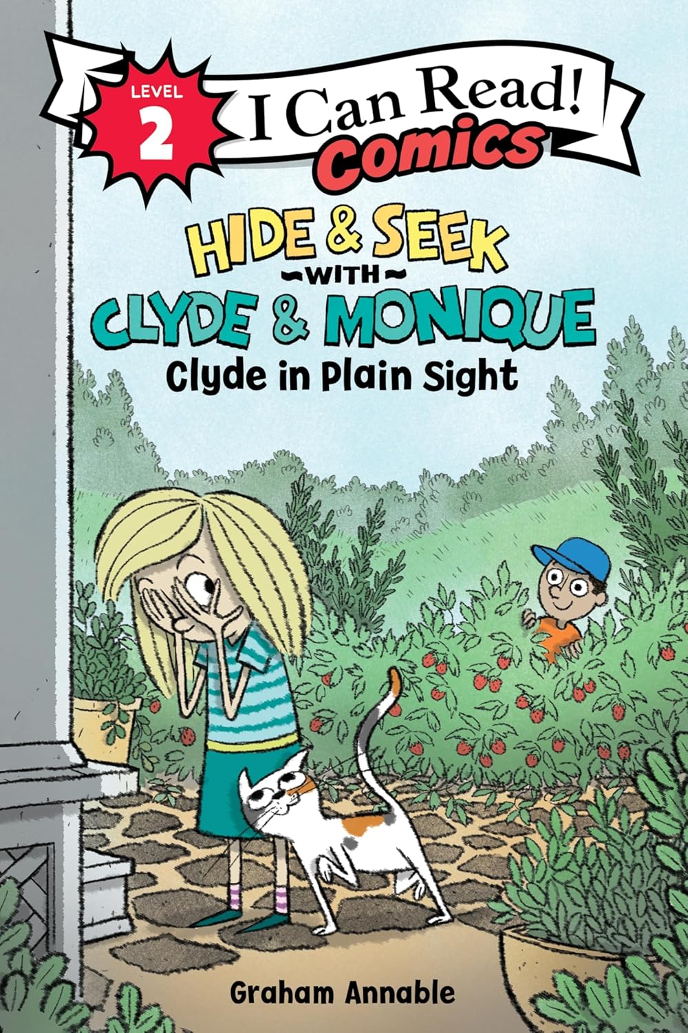 Hide & Seek with Clyde & Monique: Clyde in Plain Sight: A Fun Level Two I Can Read Comic About Friendship and Games for Kids (Ages 4-8) (I Can Read Comics Level 2)