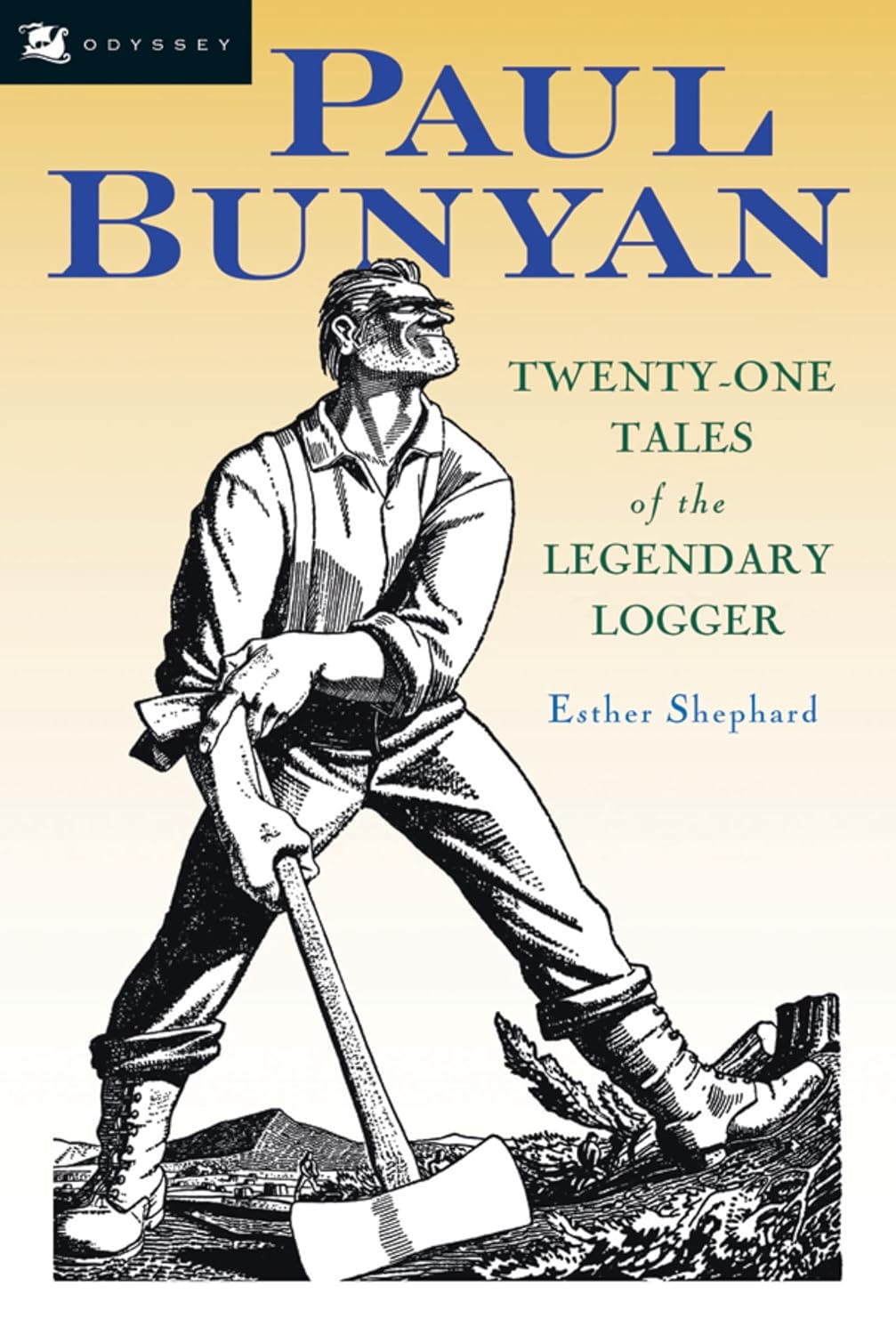 Paul Bunyan: Twenty-One Classic Folk Tales About the Lumberjack and His Blue Ox, Illustrated for Kids (Ages 10-12)