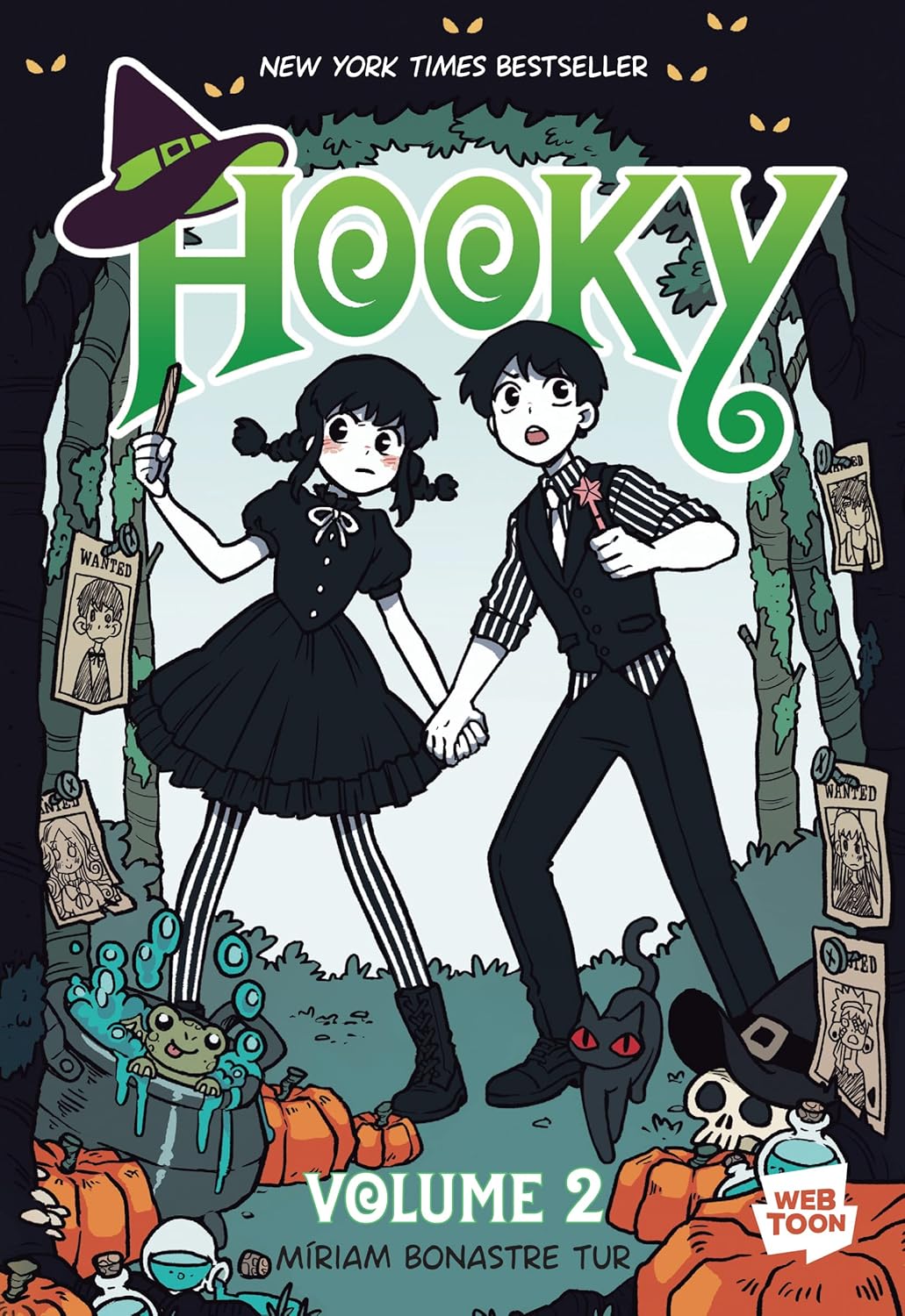 Hooky Volume 2: A Graphic Novel – A New York Times Bestselling Middle Grade Fantasy About Witches and Good vs Evil for Kids (Ages 8-12)