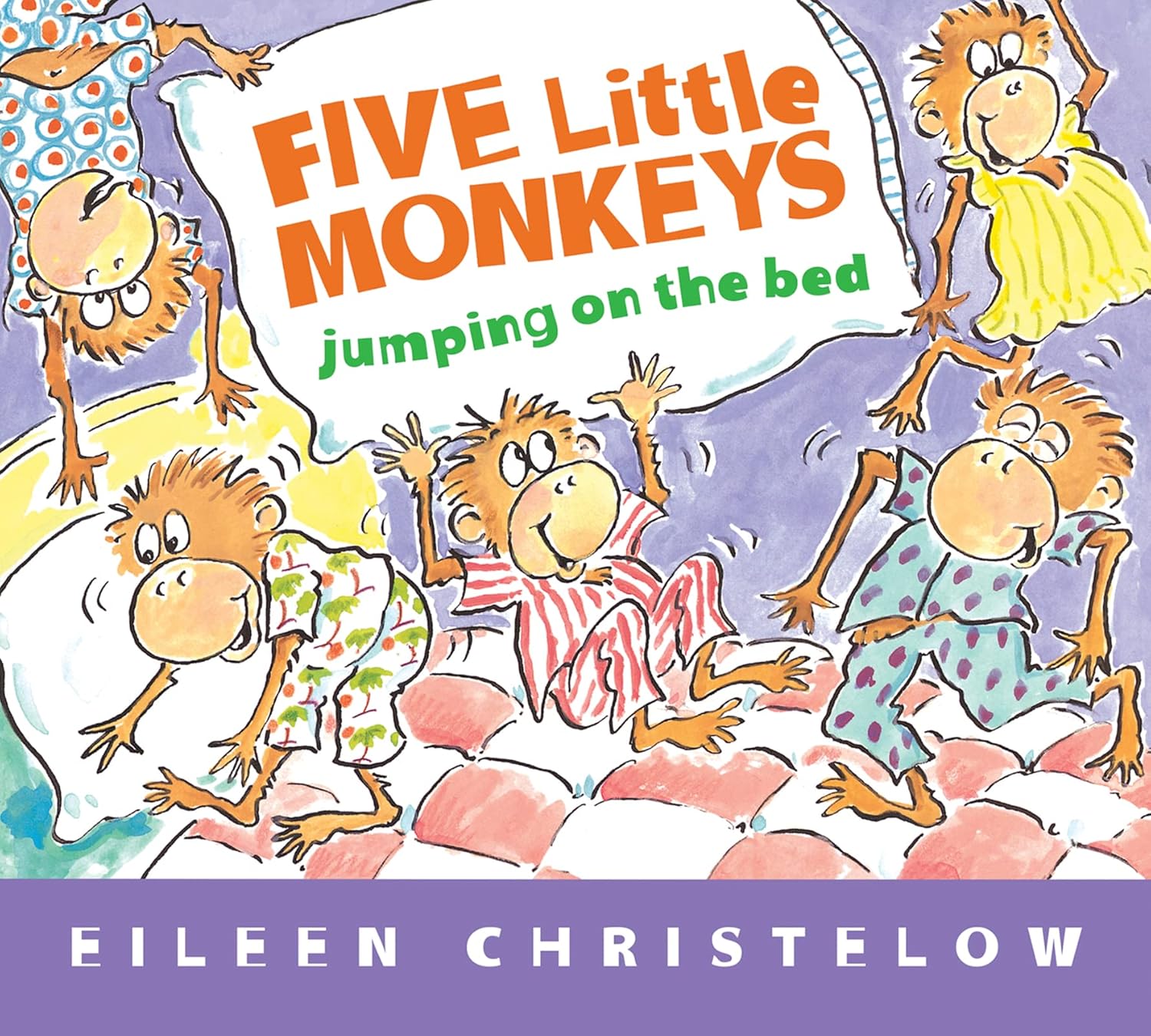 Five Little Monkeys Jumping on the Bed Padded (A Five Little Monkeys Story)