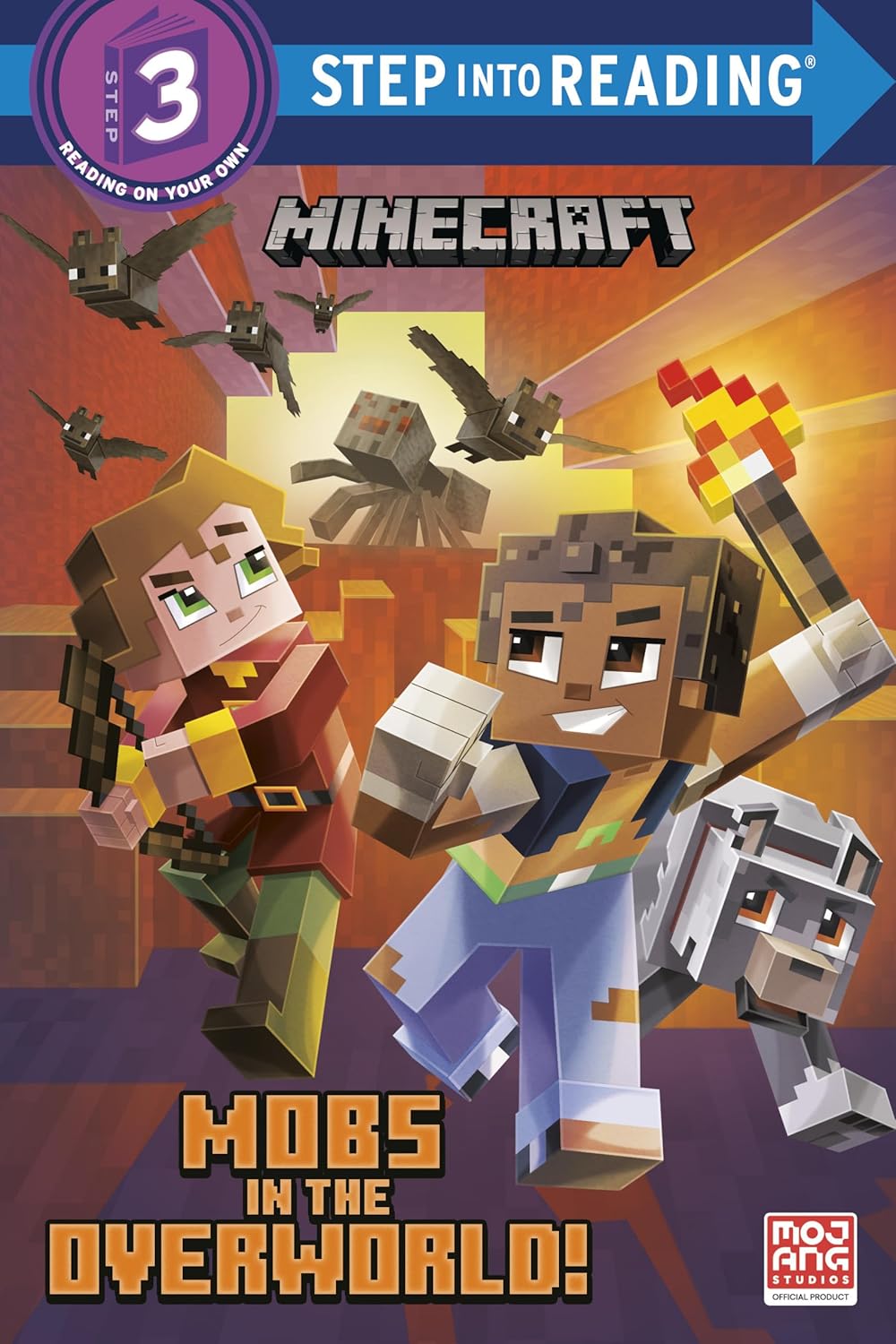 Mobs in the Overworld! (Minecraft) (Step into Reading)