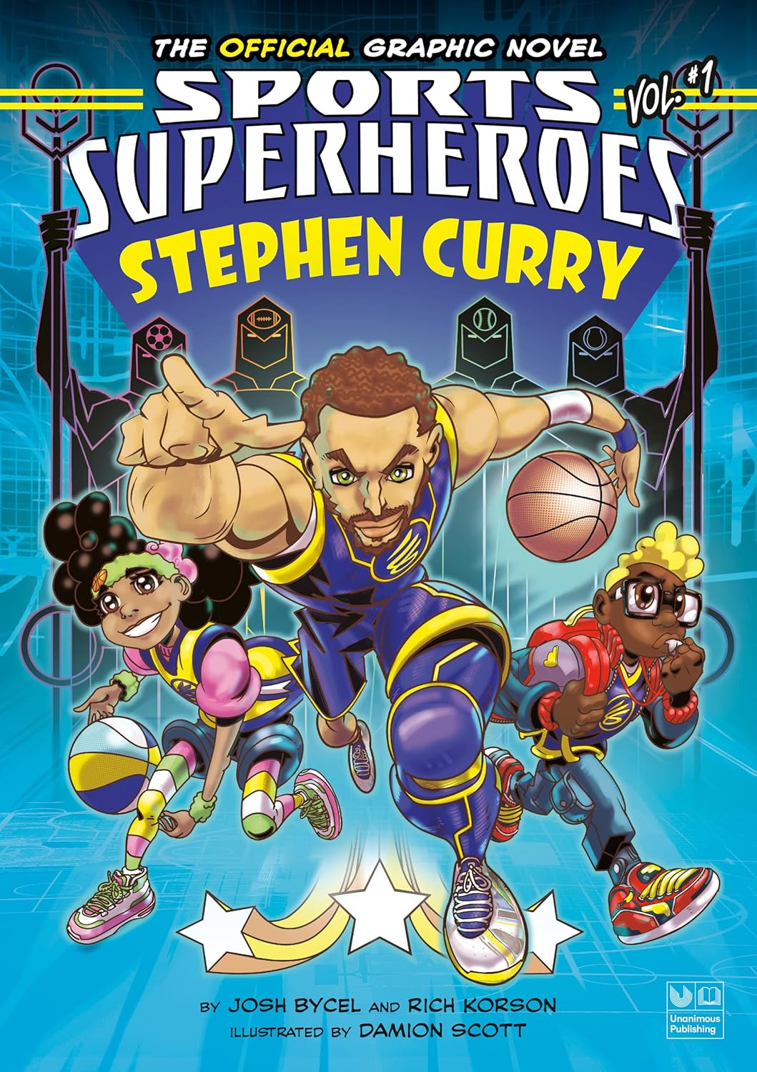 Stephen Curry: The Official Graphic Novel (Stephen Curry Sports Superheroes)