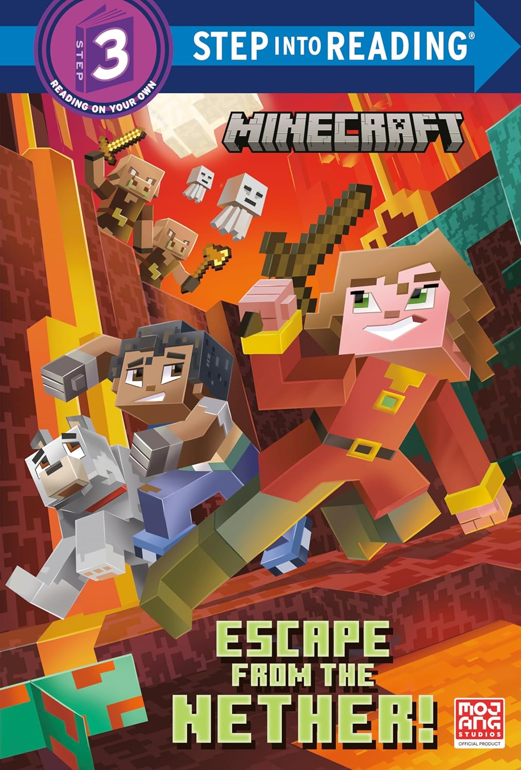 Escape from the Nether! (Minecraft) (Step into Reading)