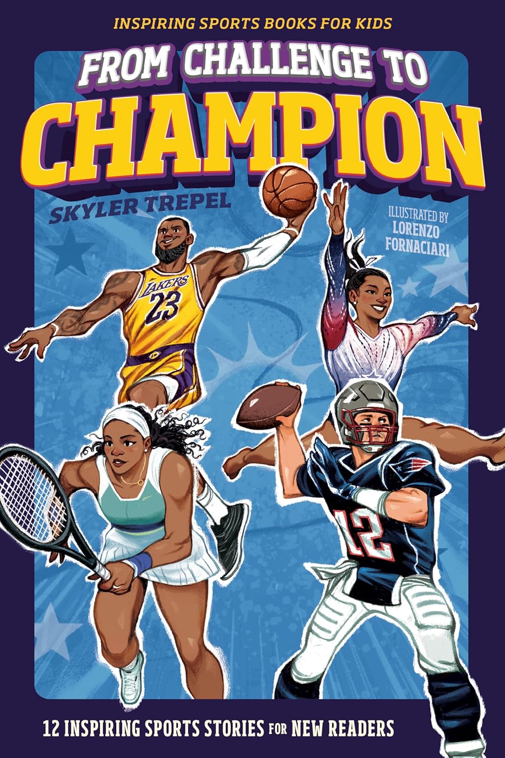 From Challenge to Champion: 12 Inspiring Sports Stories for New Readers (Sports Books for Kids)