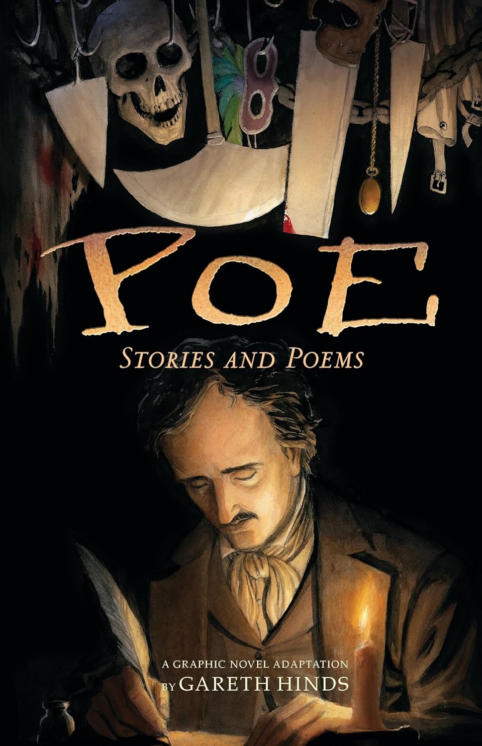 Poe: Stories and Poems: A Graphic Novel (A Haunting Visual Adaptation and Retelling of Edgar Allan Poe's Chilling Works - For Young Adults and Teens)