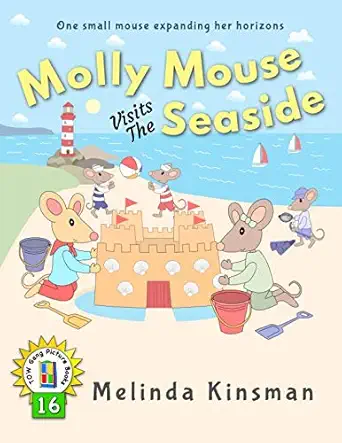 Molly Mouse Visits The Seaside: U.S. English Edition - Fun Rhyming Bedtime Story - Picture Book / Beginner Reader (Ages 3-6) (Top of the Wardrobe Gang Picture Books)