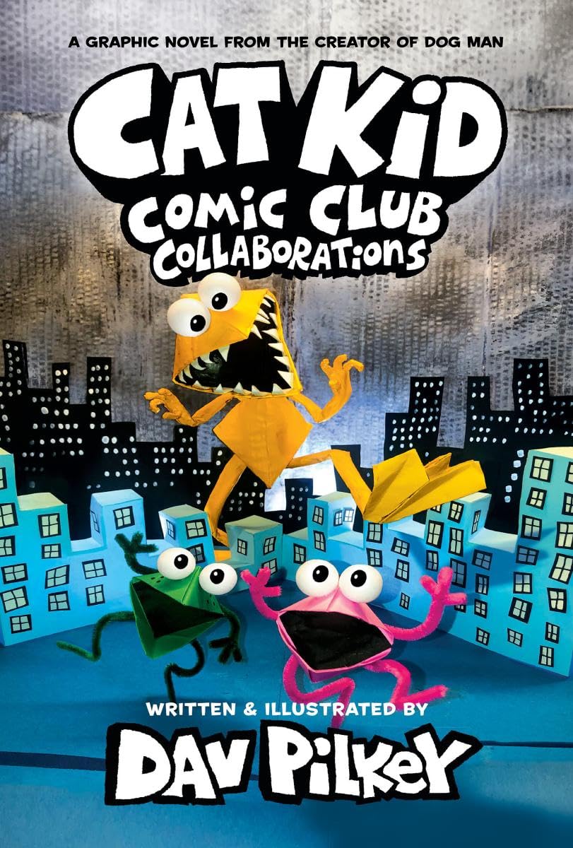 Cat Kid Comic Club: Collaborations: A Graphic Novel (Cat Kid Comic Club #4): From the Creator of Dog Man (4)
