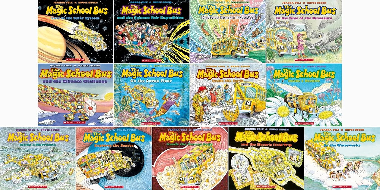 Magic School Bus (Original Series) 13 books Complete Collection set