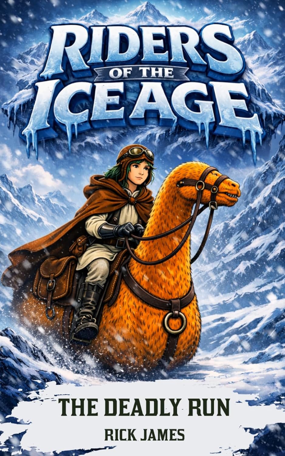 Riders Of The Ice Age - The Deadly Run: A Thrilling Ice Age Fantasy Adventure for Kids Ages 8–12, Featuring Survival, Friendship, and Powerful Creatures