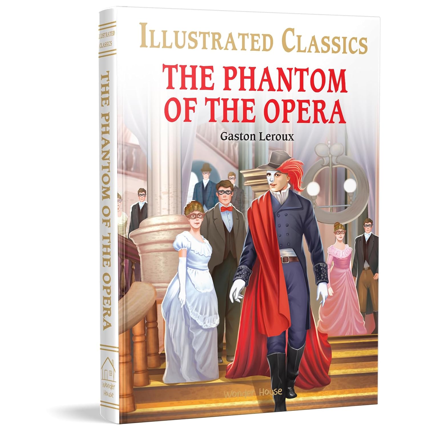The Phantom of the Opera: Illustrated Abridged Children Classic English Novel with Review Questions