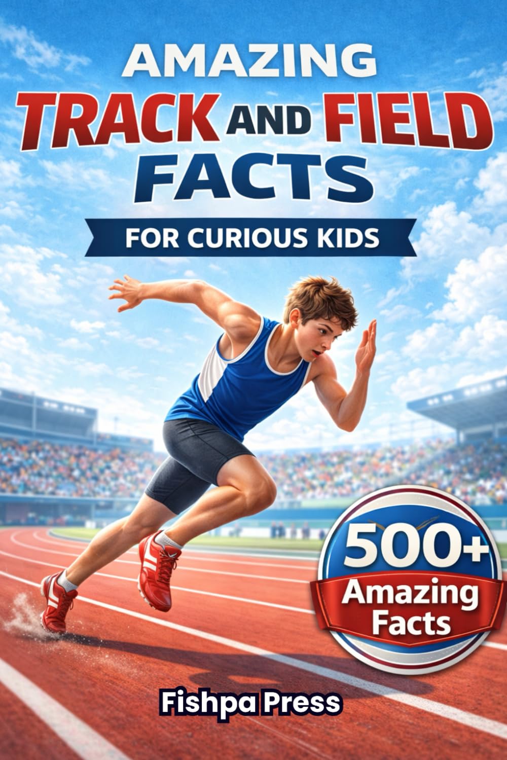 Amazing Track and Field Facts For Curious Kids: 500+ Incredible Athletics Facts About Running, Jumping, Throwing, Olympic Records, Sprinting, Relays & ... 8–14 (Amazing Sports Facts for Curious Kids)