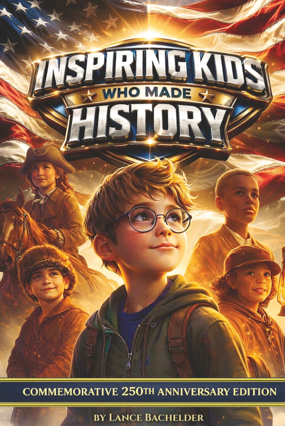Inspiring Kids Who Made History: Special 250th Birthday Celebration Color Edition Featuring True Stories of Young American Heroes