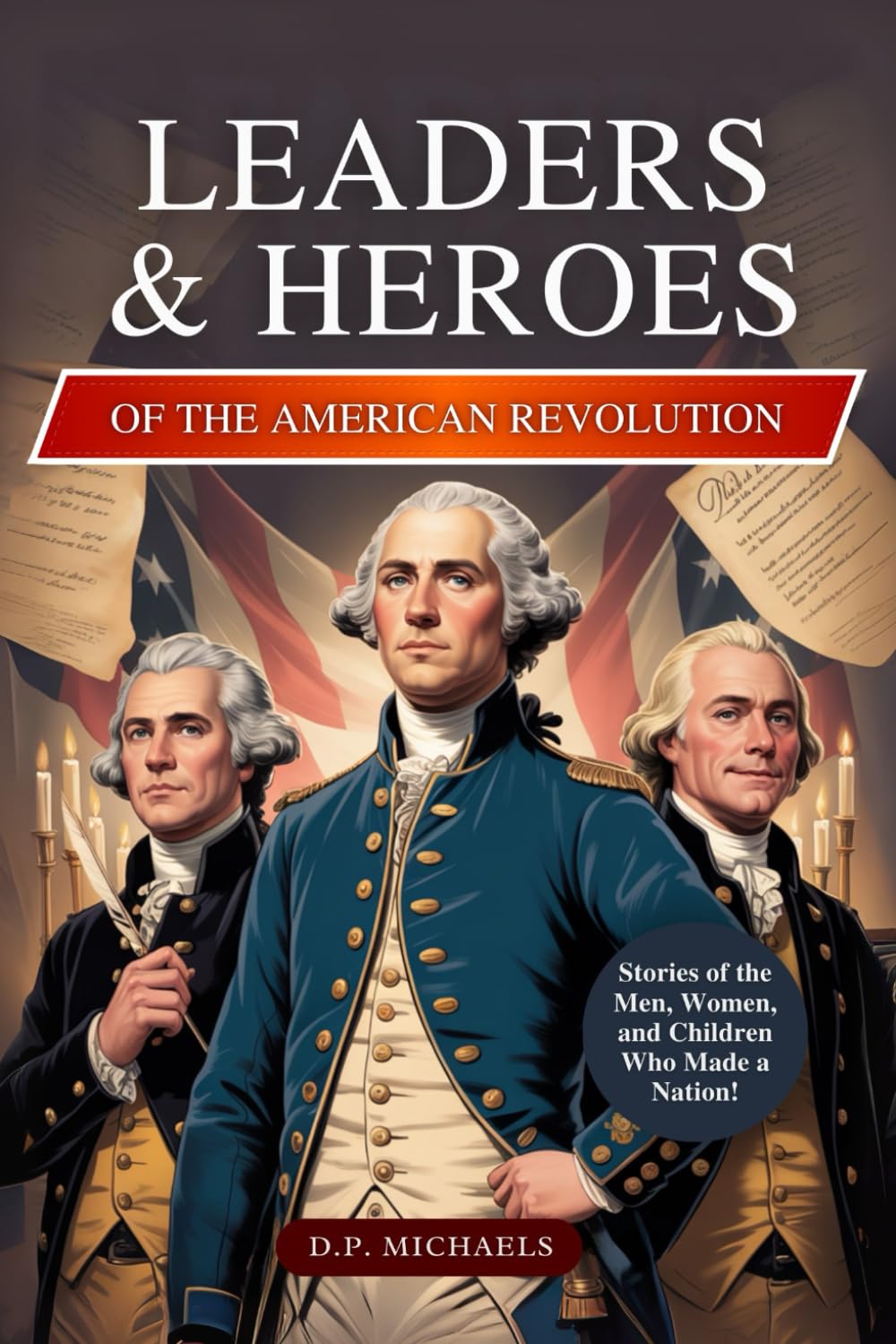 Leaders & Heroes of the American Revolution: Inspiring Lives, Bold Ideas, and the Journey That Transformed Colonies into a Country (Kids Discovering America)
