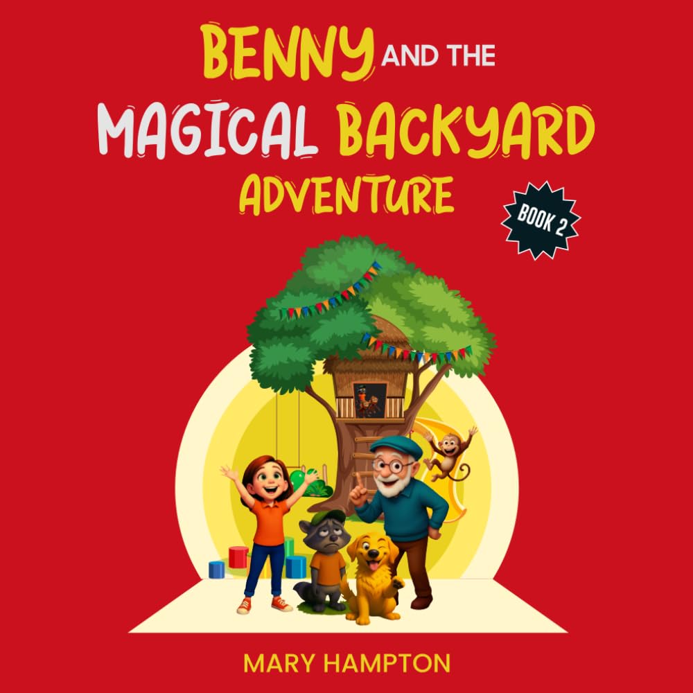 Benny and the Magical Backyard Adventure: A Colorful Storybook for Kids Book 2: A Bright and Fun Read-Aloud Picture Book Filled With Colorful ... Imagination (Benny’s Big Magical Adventures)