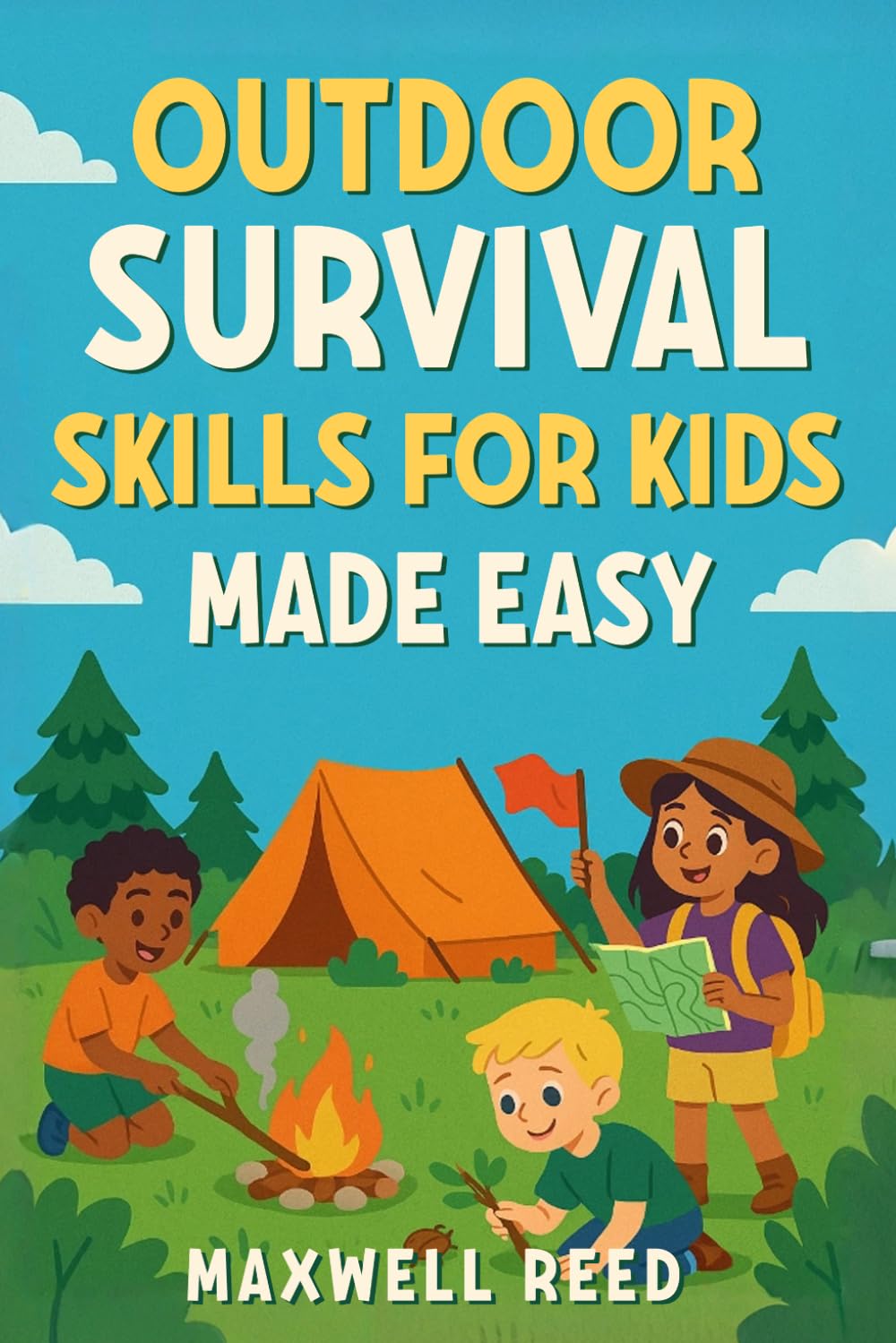 Outdoor Survival Skills for Kids Made Easy: A Fun and Easy Kids Survival Guide for Outdoor Adventures, Scouting, and Camping (The Young Explorer Bundle)