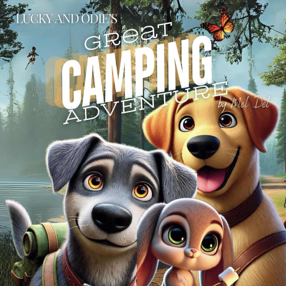 Lucky & Odie's Great Camping Adventure (Children's Adventure Book Series)