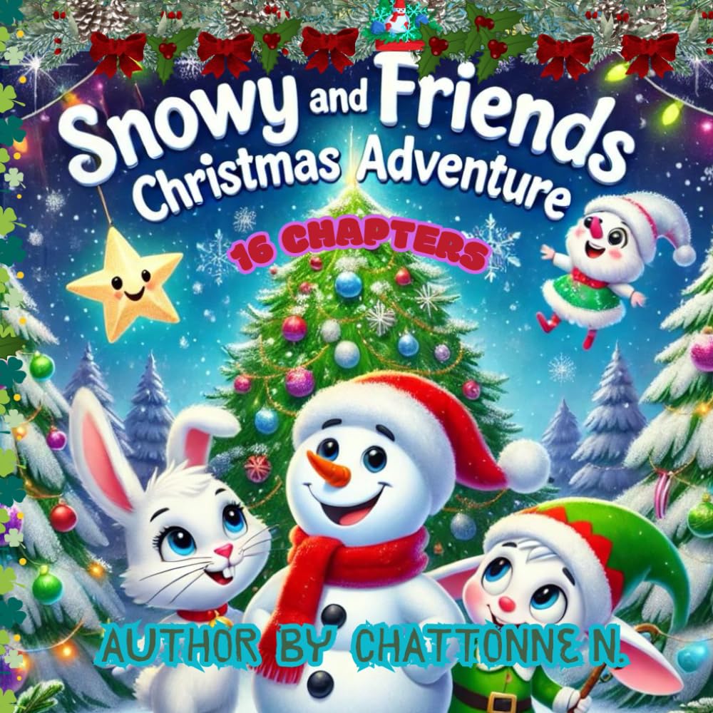 Snowy and Friends' Christmas Adventure Children's Storytelling Book, 16 Chapters, for kids 3-8: A Heartwarming Holiday Journey of Magic, Friendship, ... the Joys of Christmas in Every Chapter