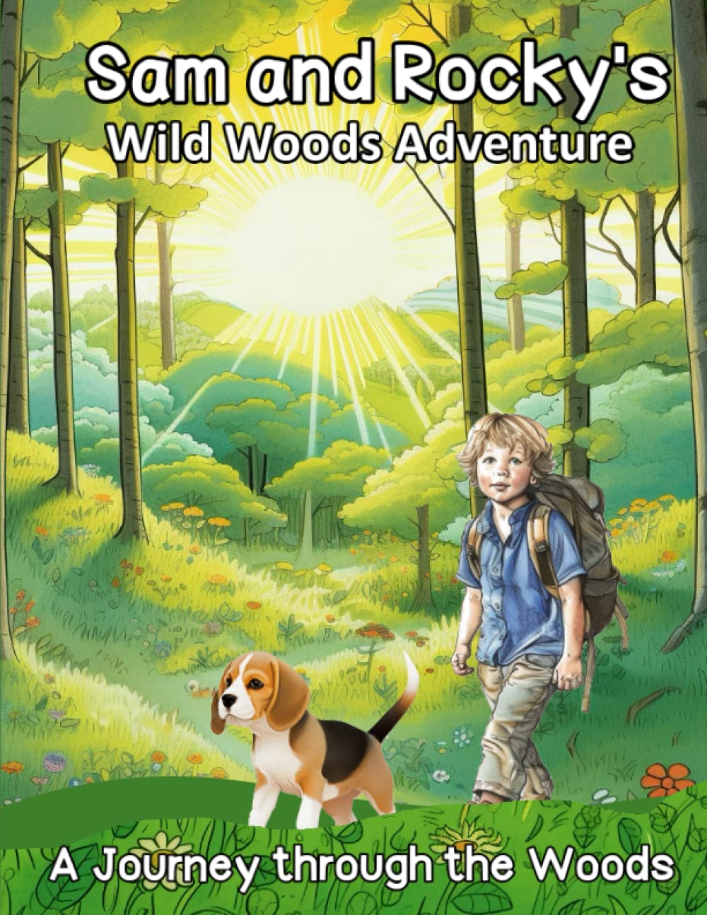 Sam and Rocky's Wild Woods Adventure: A Journey through the Woods Children's Book for Age 3-5 Year Old Exploration Story Book