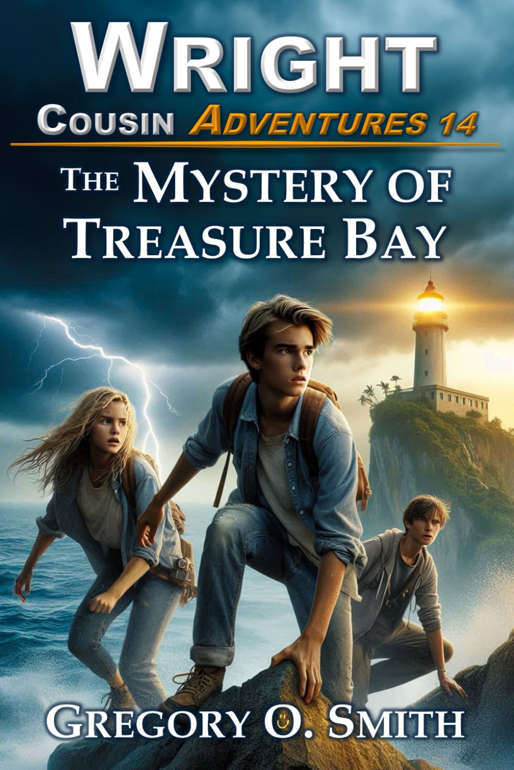The Mystery of Treasure Bay: A fun and exciting mystery adventure for children and teens ages 8-14 (Wright Cousin Adventures)