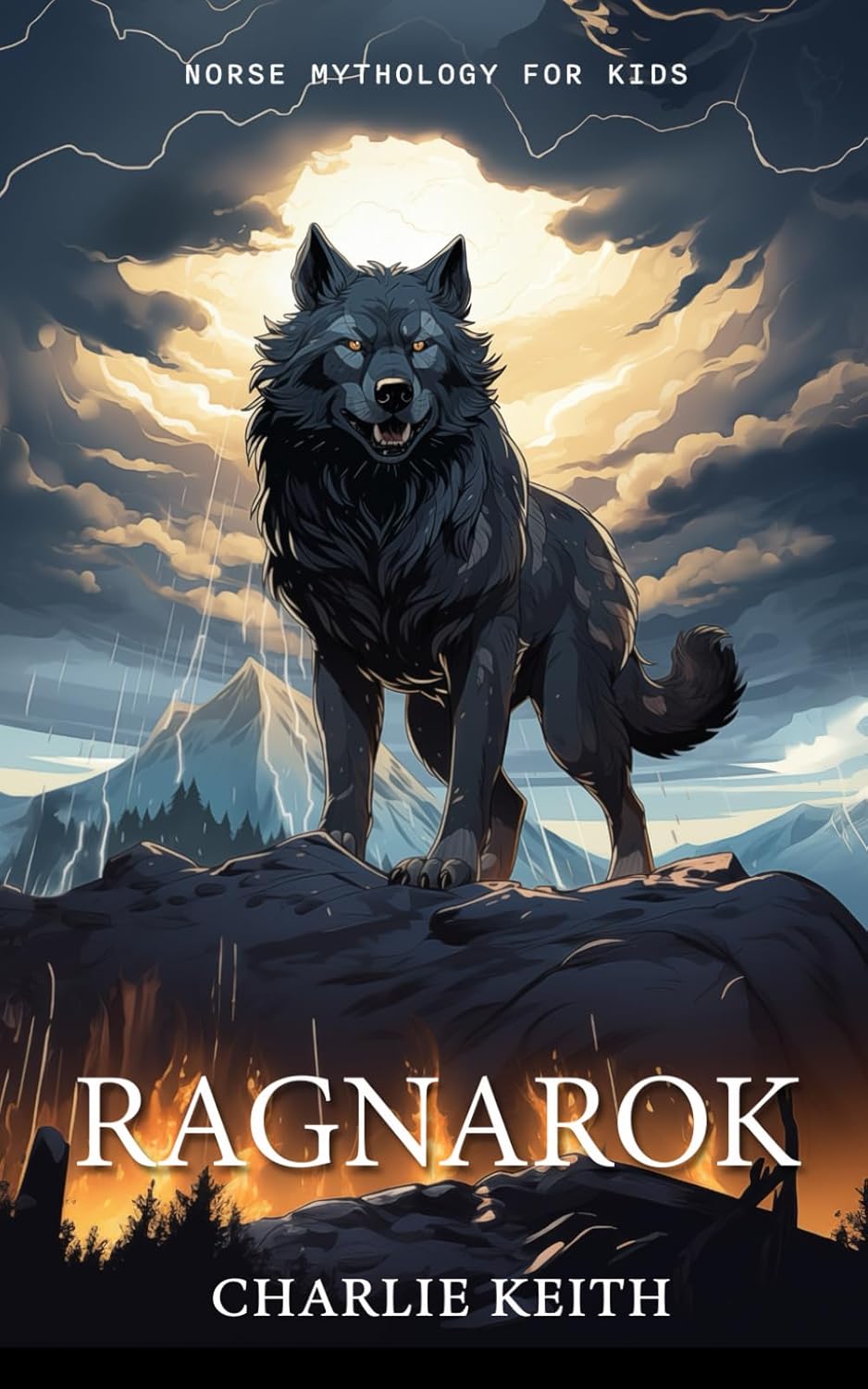 Norse Mythology for kids : RAGNAROK: Loki, Thor, Odin, Fiction, Beginners, Easy-to-read, Humor, Book for kids age 9-12 (norse stories for kids)