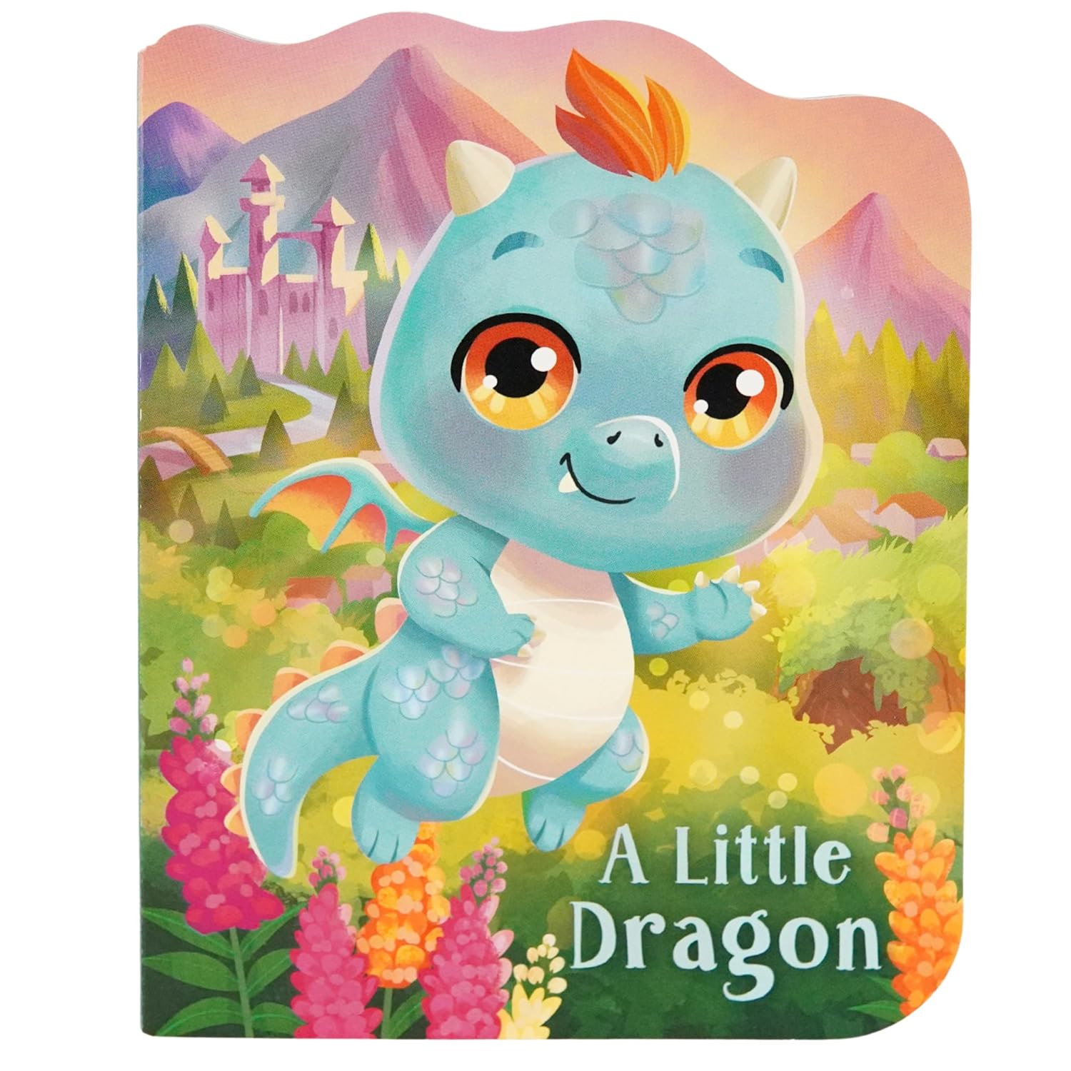 A Little Dragon - A Mythical Creature Shaped Board Book for Toddlers and Young Kids