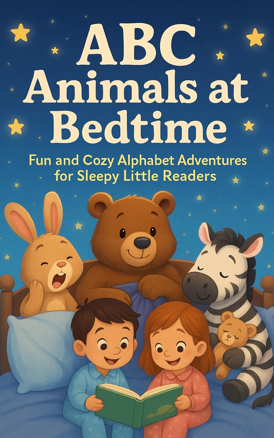 ABC Bedtime Magic: A Cozy Journey Through the Alphabet with Dreamy Animals and Soothing Rhymes (Alphabet Learning Series Book 16)
