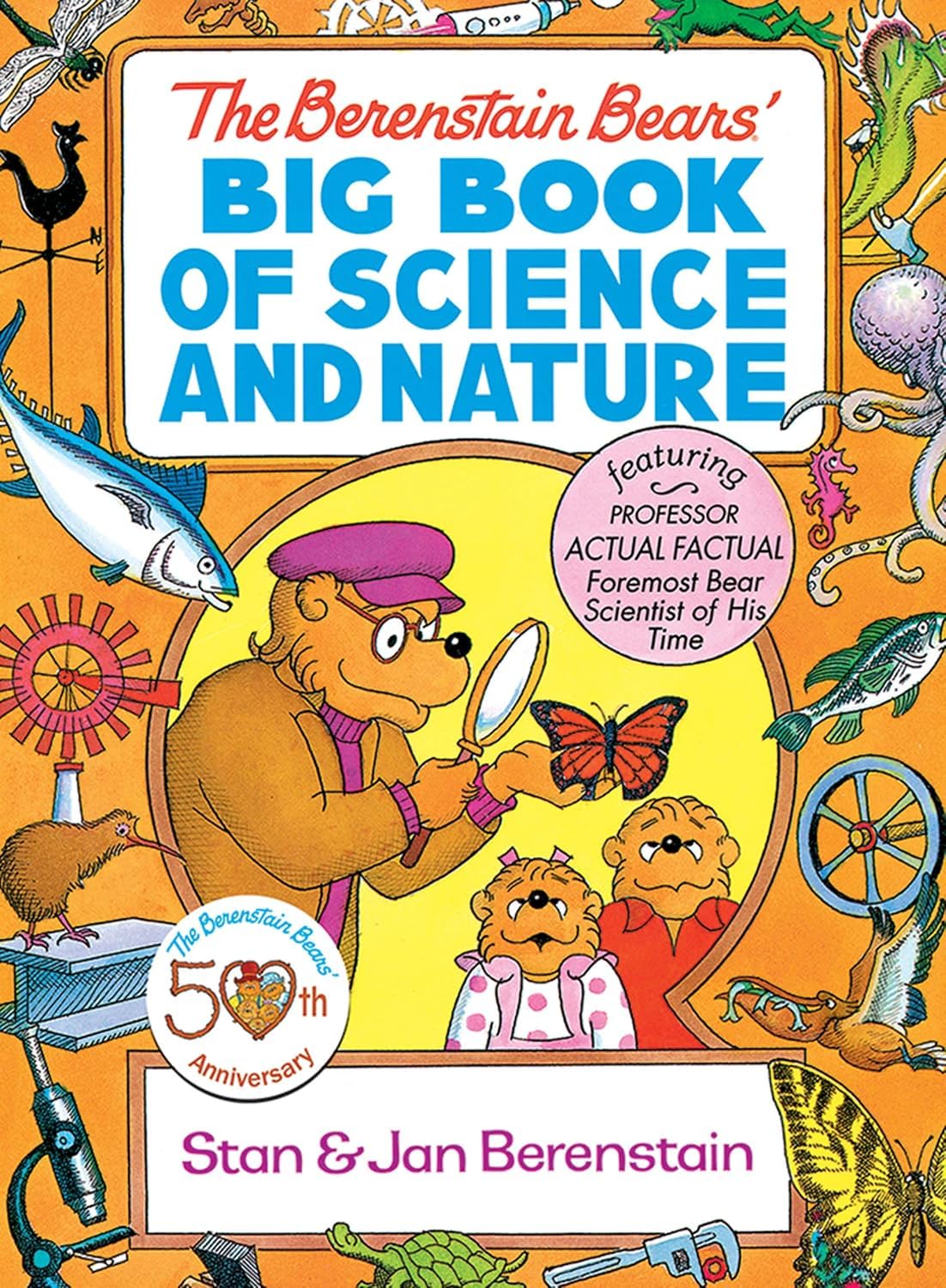 The Berenstain Bears' Big Book of Science and Nature (Dover Science For Kids) [Spiral-bound] Stan Berenstain and Jan Berenstain
