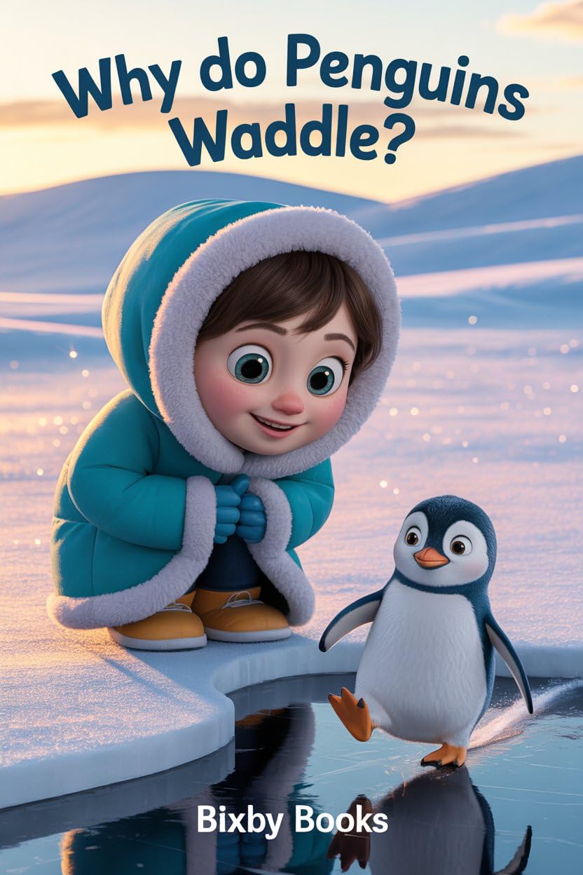 Why Do Penguins Waddle?: A Fun Story for Kids About How Penguins Walk, Swim, and Toboggan (The Why Why Show Series - Book 16) (The Why-Why Show)