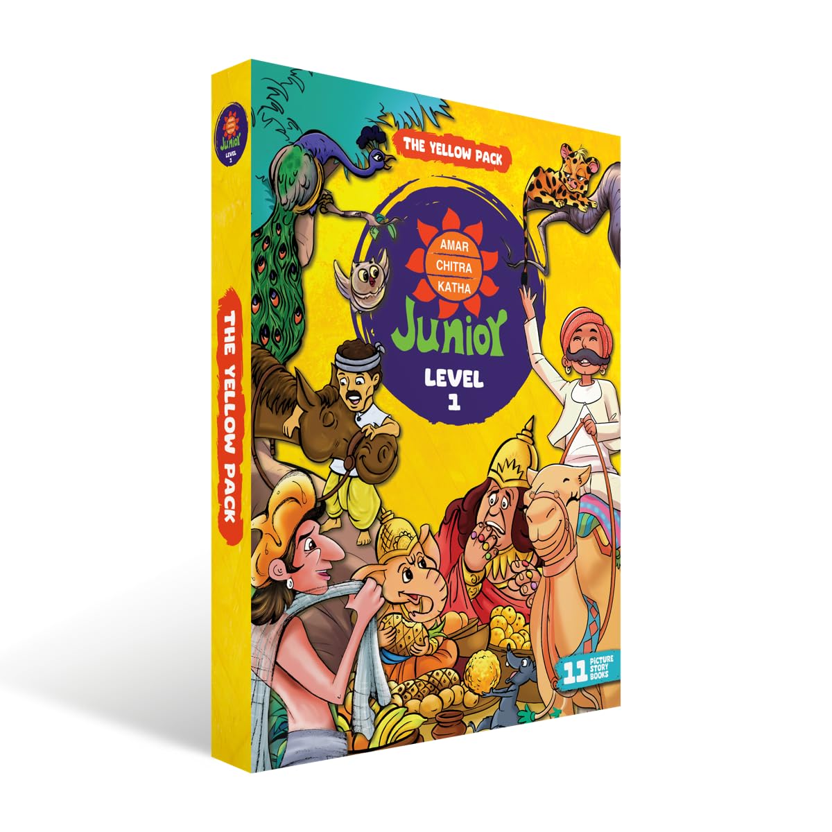 Amar Chitra Katha Junior - Early Reader's Volume 1 – Picture Book Set for Kids | Illustrated Stories for Ages 2+ | Fun Learning & Reading for Beginners
