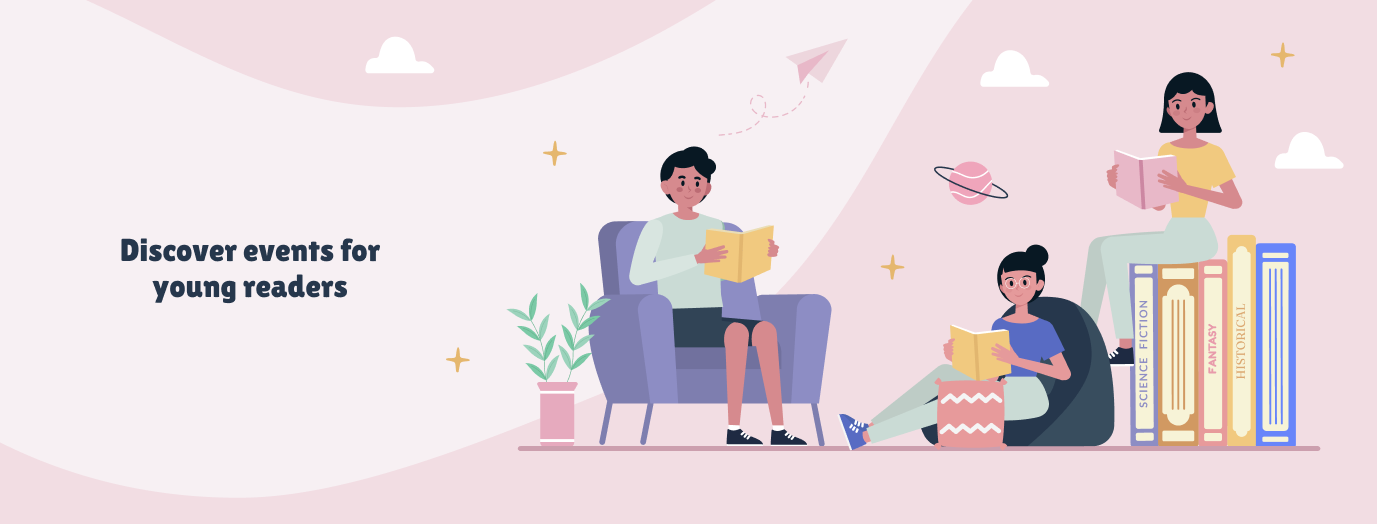 Discover events for young readers